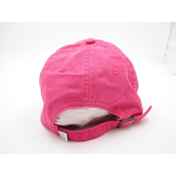 Women Flip Flop Life is Good Pink Embroidered Adjustable Hat (B) - Picture 5 of 7